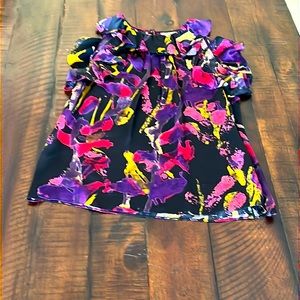 Black Milly of New York ruffle blouse!